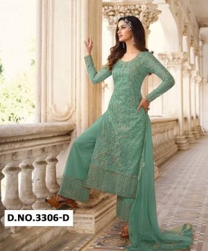 SWAGAT SWATI 3306 D PAKISTANI SUITS MANUFACTURER