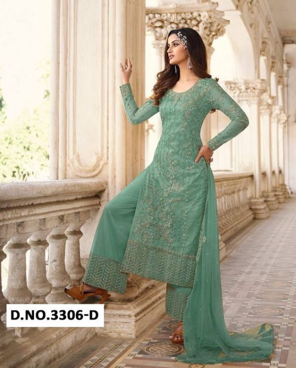 SWAGAT SWATI 3306 D PAKISTANI SUITS MANUFACTURER