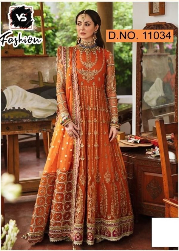 VS FASHION 11034 PAKISTANI SUITS MANUFACTURER