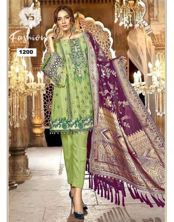 VS FASHION 1200 PAKISTANI SUITS MANUFACTURER