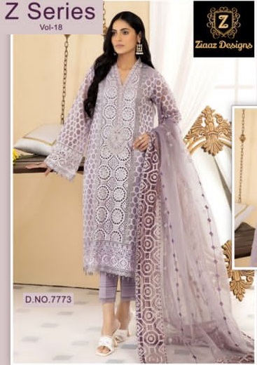 ZIAAZ 7773 Z SERIES VOL 18 READYMADE PAKISTANI SUITS