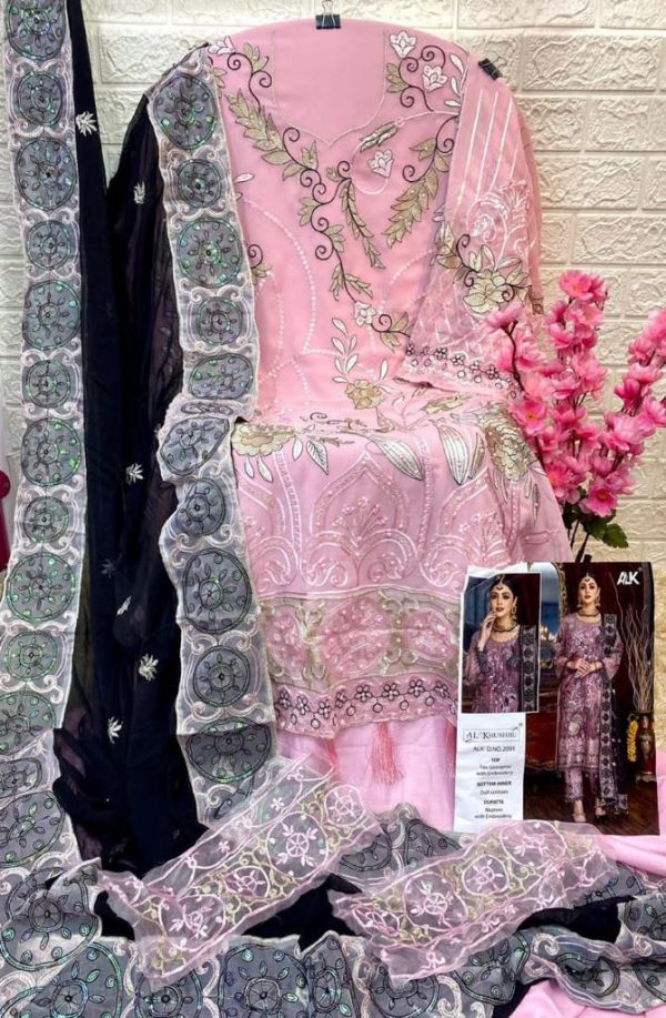 AL KHUSHBU ALK 2091 PAKISTANI SUITS MANUFACTURER