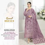 COSMOS GOLD 15 B PAKISTANI SUITS MANUFACTURER