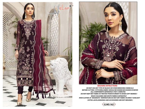 ELAF 162 PAKISTANI SUITS MANUFACTURER BY GALAXY FAB