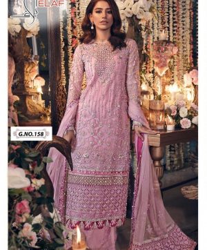 ELAF G 158 PAKISTANI SUITS IN INDIA BY GALAXY FAB