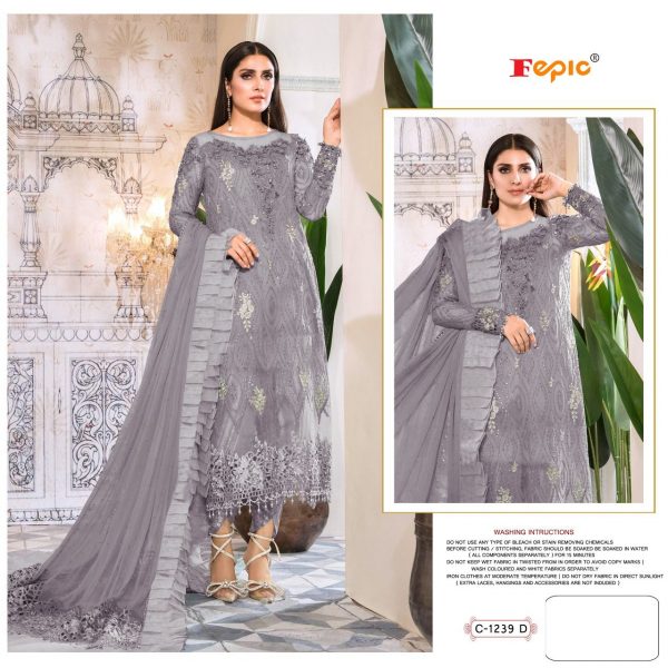 FEPIC C 1239 D ROSEMEEN PAKISTANI SUITS IN INDIA