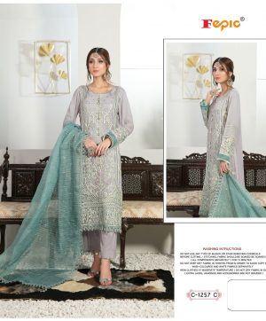 FEPIC C 1257 C ROSEMEEN PAKISTANI SUITS IN INDIA