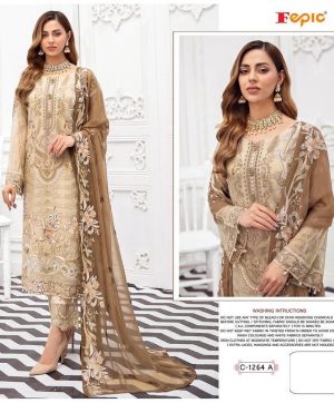 FEPIC C 1264 A ROSEMEEN PAKISTANI SUITS MANUFACTURER