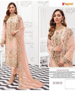 FEPIC C 1264 C ROSEMEEN PAKISTANI SUITS MANUFACTURER