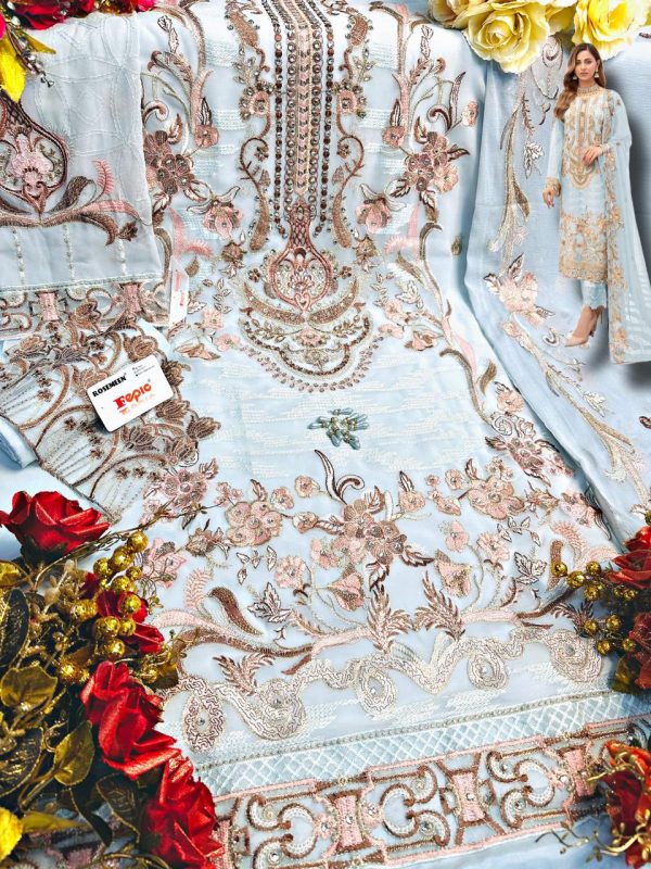 FEPIC C 1264 D ROSEMEEN PAKISTANI SUITS MANUFACTURER