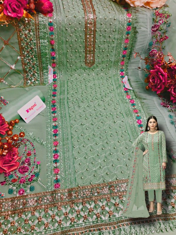 FEPIC D 5212 B ROSEMEEN PAKISTANI SUITS MANUFACTURER