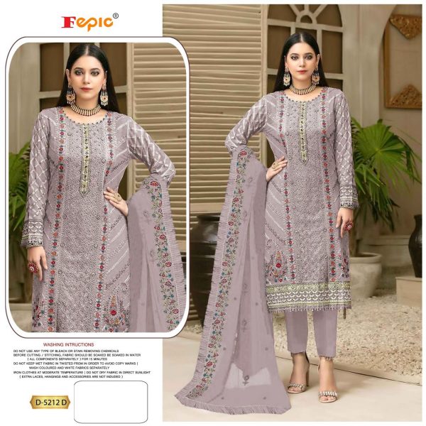 FEPIC D 5212 D ROSEMEEN PAKISTANI SUITS MANUFACTURER