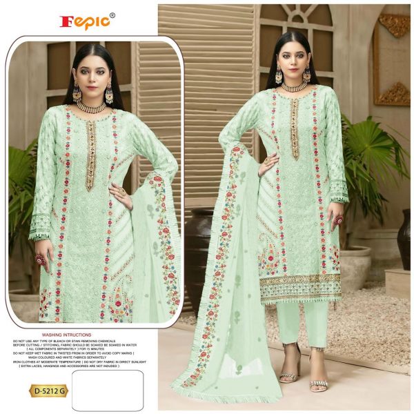 FEPIC D 5212 G ROSEMEEN PAKISTANI SUITS IN INDIA