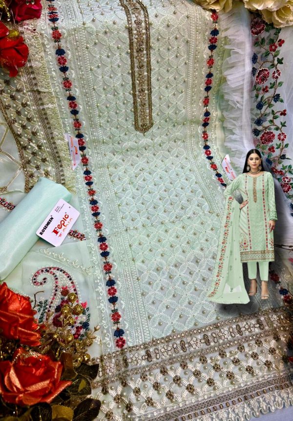 FEPIC D 5212 G ROSEMEEN PAKISTANI SUITS IN INDIA