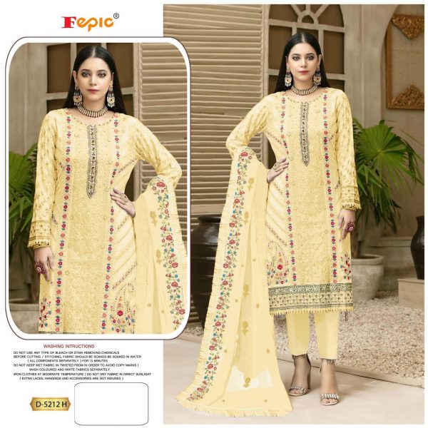 FEPIC D 5212 H ROSEMEEN PAKISTANI SUITS IN INDIA