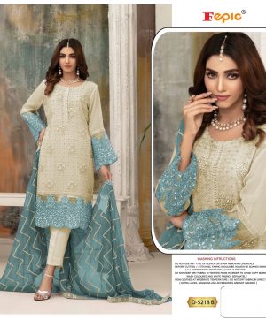 FEPIC D 5218 B ROSEMEEN PAKISTANI SUITS MANUFACTURER