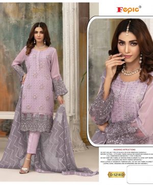 FEPIC D 5218 D ROSEMEEN PAKISTANI SUITS MANUFACTURER