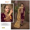 FEPIC D 5222 B ROSEMEEN VELVET PAKISTANI SUITS IN INDIA