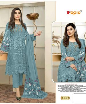 FEPIC D 5232 A ROSEMEEN PAKISTANI SUITS MANUFACTURER