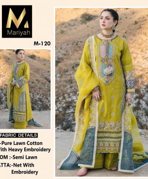 MARIYAH DESIGNER M 120 PAKISTANI SUITS IN INDIA