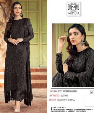 MUSHQ M 174 B PAKISTANI SUITS BY SHRADDHA DESIGNER