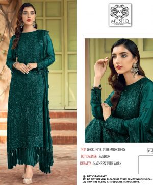 MUSHQ M 174 E PAKISTANI SUITS BY SHRADDHA DESIGNER