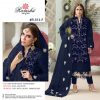 RAMSHA FASHION R 513 F PAKISTANI SUITS MANUFACTURER