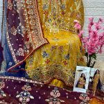 RAMSHA FASHION R 537 PAKISTANI SUITS MANUFACTURER