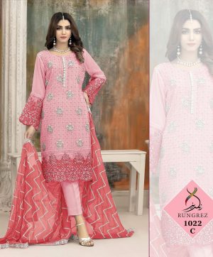 RUNGREZ 1022 C PAKISTANI SUITS MANUFACTURER