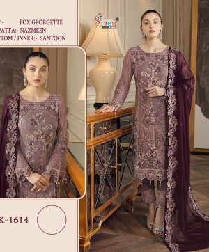 SHREE FABS K 1614 PAKISTANI SUITS MANUFACTURER