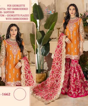 SHREE FABS K 1662 PAKISTANI SUITS MANUFACTURER