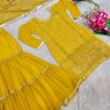 SHREE HARI SR 1453 C READYMADE TOP PLAZZO WITH DUPATTA