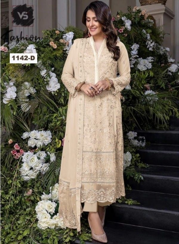 VS FASHION 1142 D PAKISTANI SUITS MANUFACTURER