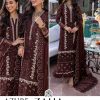 ZAHA 10053 AZURE VOL 1 PAKISTANI SUITS MANUFACTURER