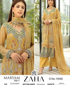 ZAHA 10092 MARYAM VOL 1 PAKISTANI SUITS IN INDIA