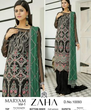 ZAHA 10093 MARYAM VOL 1 PAKISTANI SUITS IN INDIA