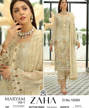 ZAHA 10094 MARYAM VOL 1 PAKISTANI SUITS IN INDIA