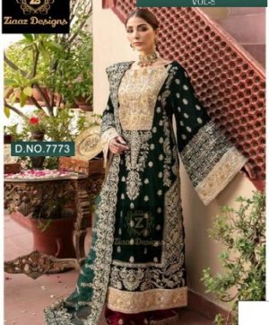 ZIAAZ 7773 AALIYA VOL 5 VELVET PAKISTANI SUITS IN INDIA