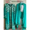 ZIAAZ DESIGNS NOOR AQUA GREEN READYMADE PAKISTANI SUITS