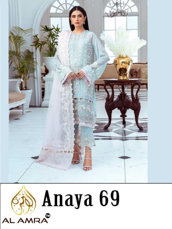 AL AMRA ANAYA 69 PAKISTANI SUITS MANUFACTURER