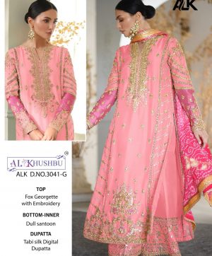 AL KHUSHBU ALK 3041 E PAKISTANI SUITS MANUFACTURER