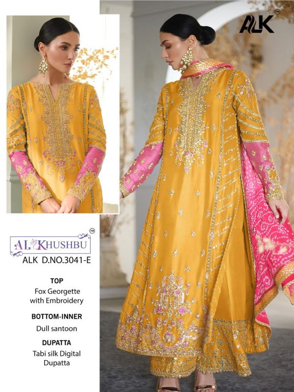 AL KHUSHBU ALK 3041 G PAKISTANI SUITS MANUFACTURER