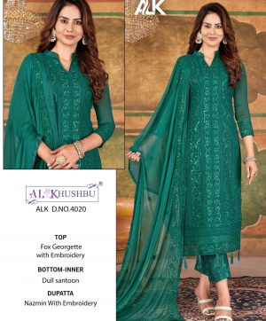 AL KHUSHBU ALK 4020 PAKISTANI SUITS IN INDIA