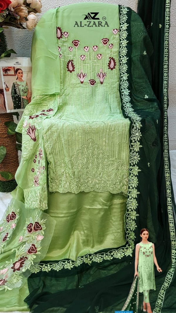 AL ZARA NOOR MEHENDI PAKISTANI SUITS MANUFACTURER