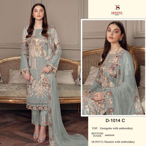 DEEPSY SUITS D 1014 C PAKISTANI SUITS MANUFACTURER