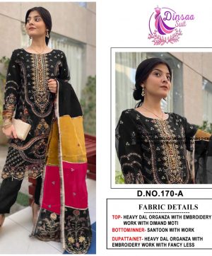 DINSAA SUIT 170 A PAKISTANI SUITS MANUFACTURER