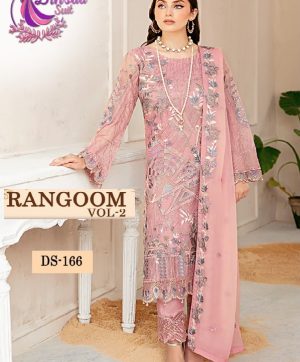 DINSAA SUIT DS 166 RANGOON VOL 2 PAKISTANI SUITS