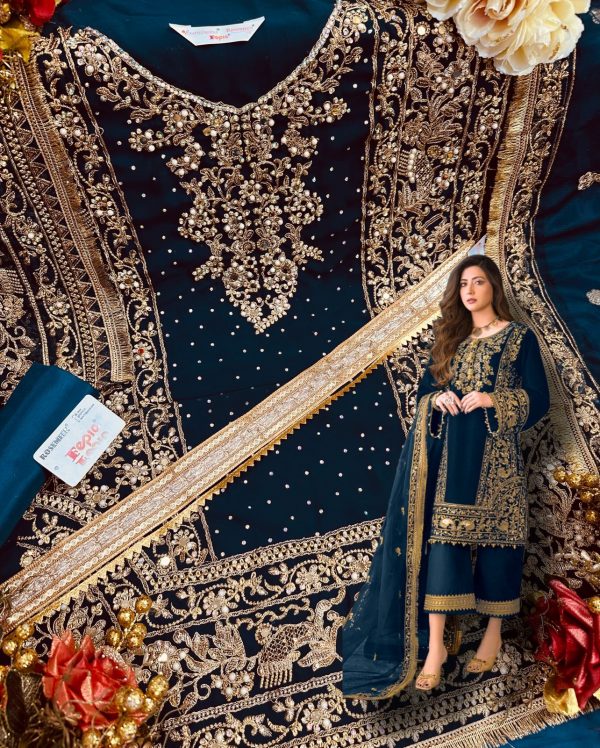 FEPIC C 1221 C ROSEMEEN PAKISTANI SUITS MANUFACTURER