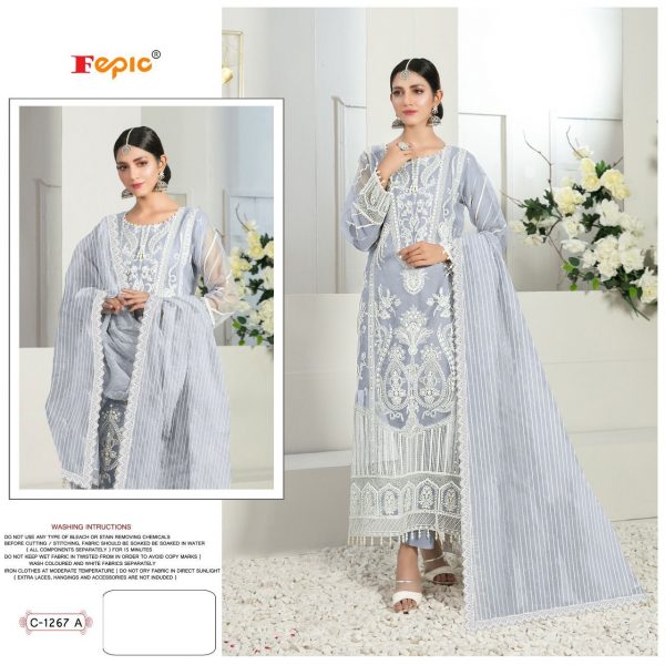 FEPIC C 1267 A ROSEMEEN PAKISTANI SUITS IN INDIA