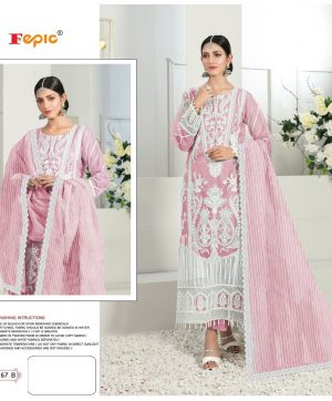 FEPIC C 1267 B ROSEMEEN PAKISTANI SUITS IN INDIA